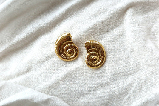 Boucles d’oreilles coquillage